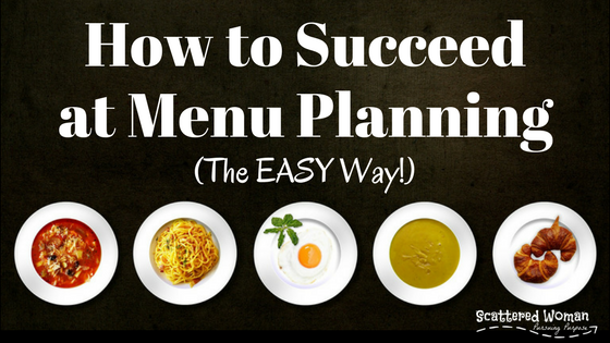 Do you struggle to meal plan? Tried a million strategies that only leave you feeling like a failure? Finally, here's how you can SUCCEED at meal planning!