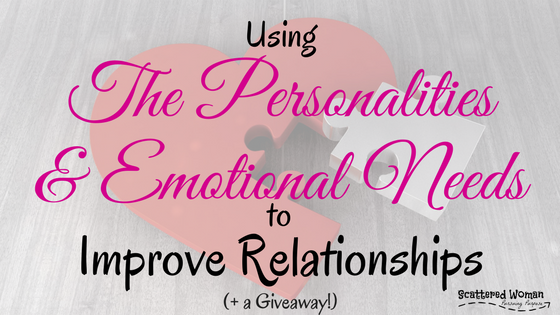 Struggling to get along with someone? Make a positive step in the right direction by using The Personalities & Emotional Needs to improve relationships!